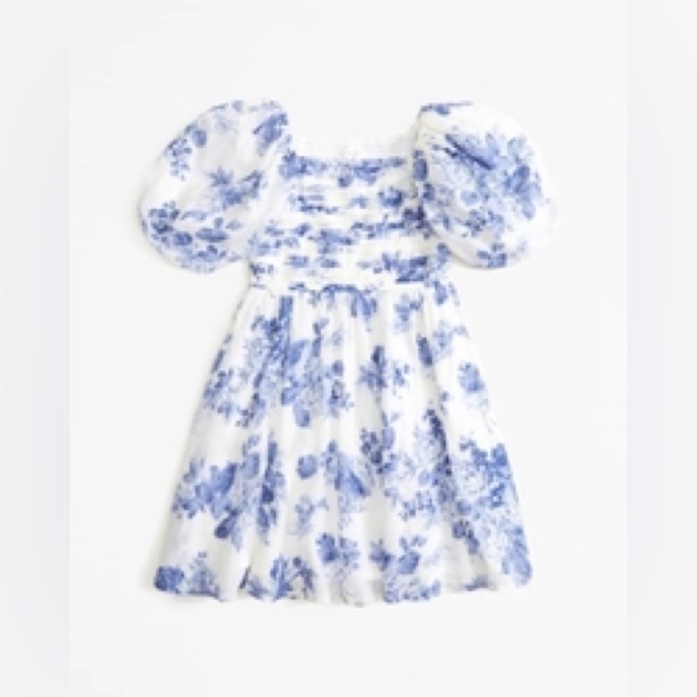 NWT Girls Emerson Puff Sleeve Dress